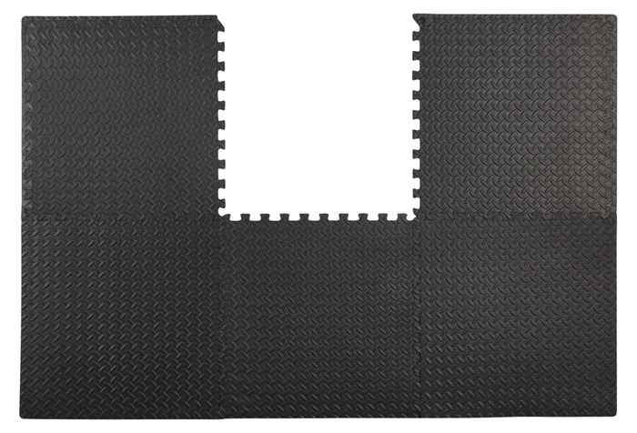 Golvplattor Stötabsorberande 61 x 61 cm 6-pack Probuilder
